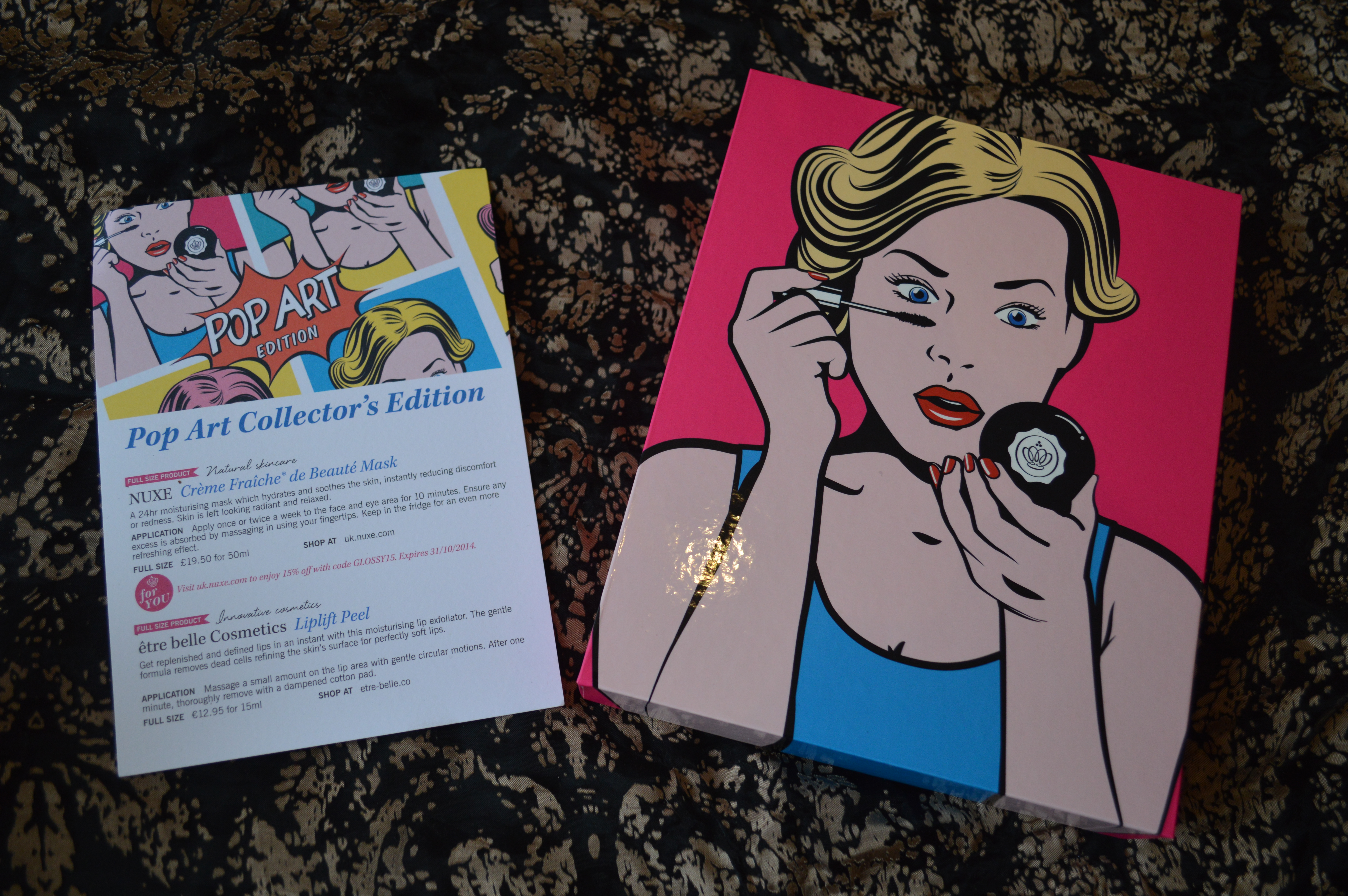 October Glossybox: The Pop Art Collector’s Edition