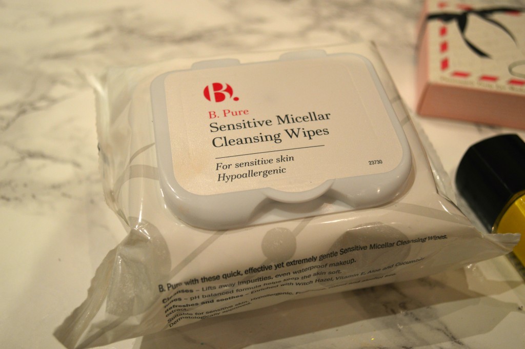 B Pure Micellar Cleansing wipes