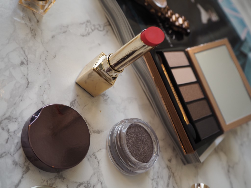 Clarins New Launches 2016_Clarins Instant Light Lip Perfector_Rouge Eclat Age-Defying Lipstick_Limited Edition Natural Glow 5-Colour Eye Shadow Palette_Clarins Ombre Iridescent_Jamie Rockers_Beauty Rocks