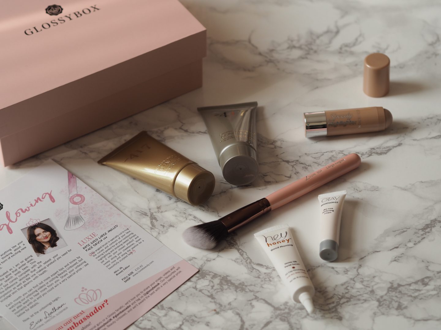 Glossybox Launches ‘Get Glowing’ Box for March!