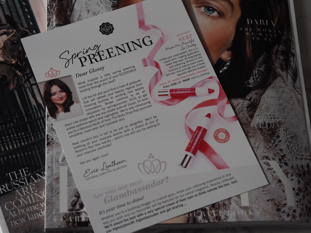 Glossybox UK_Glossybox Review_Next Make-up Review_Swiss Smile Toothpaste_Beauty Rocks