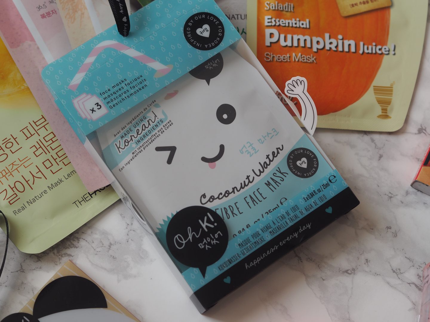Oh k! - Fibre Face Mask