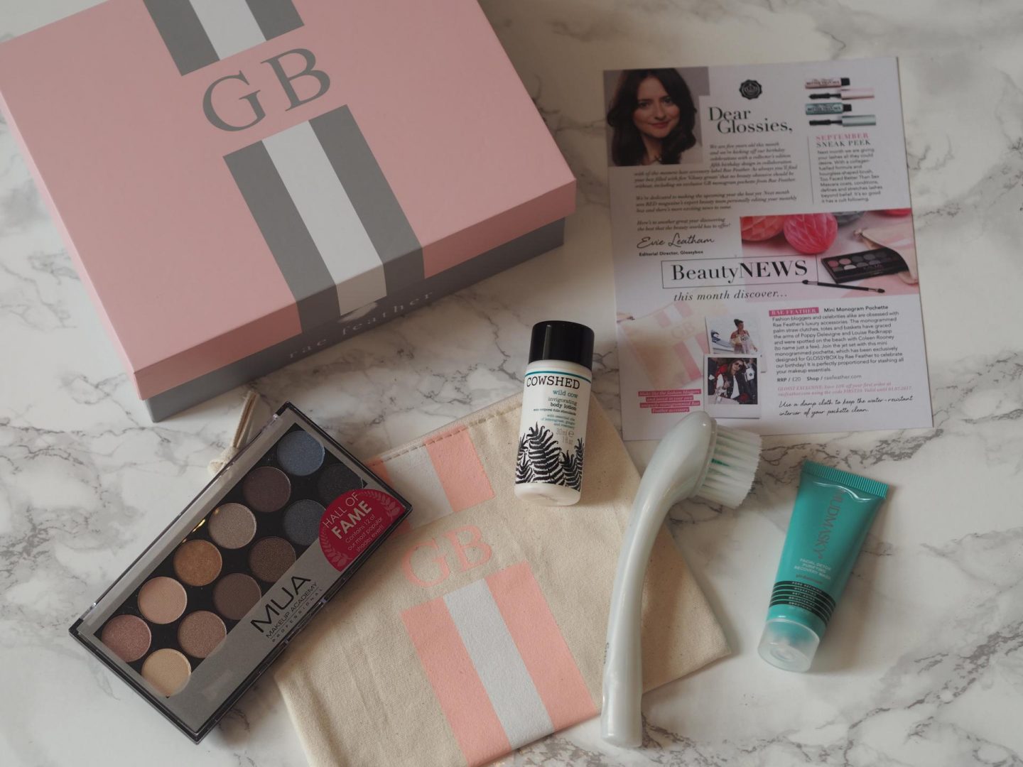 Glossybox x Rae Feather Unboxing!