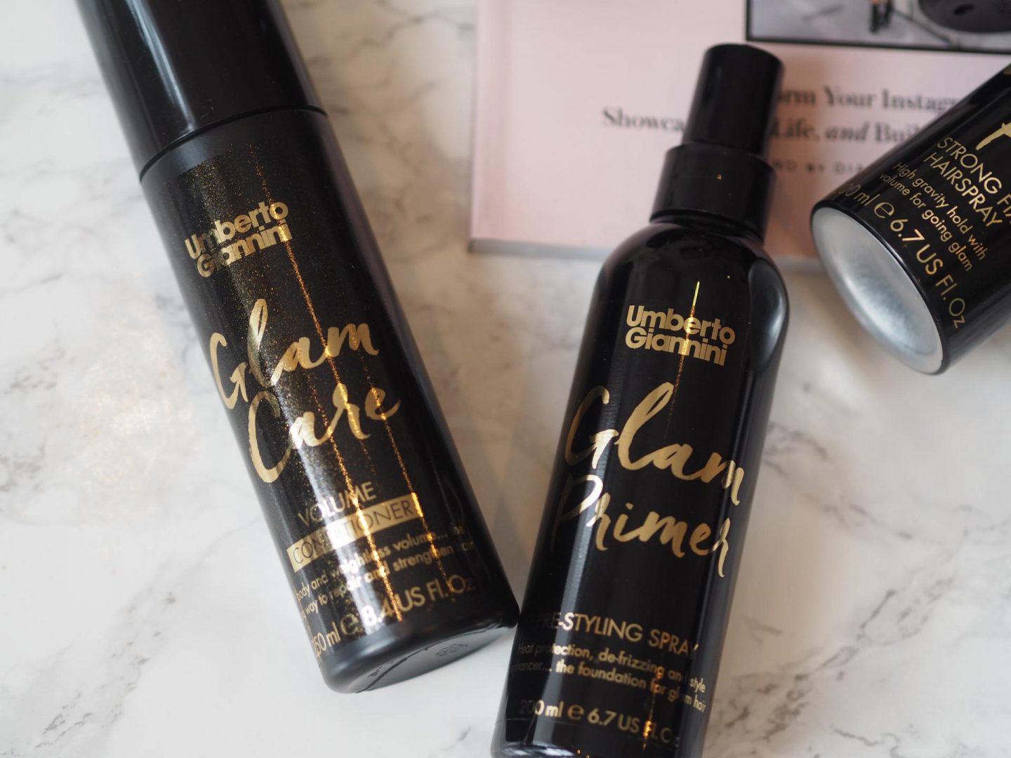 Umberto Giannini Glam Range Glam Boost and Glam Primer