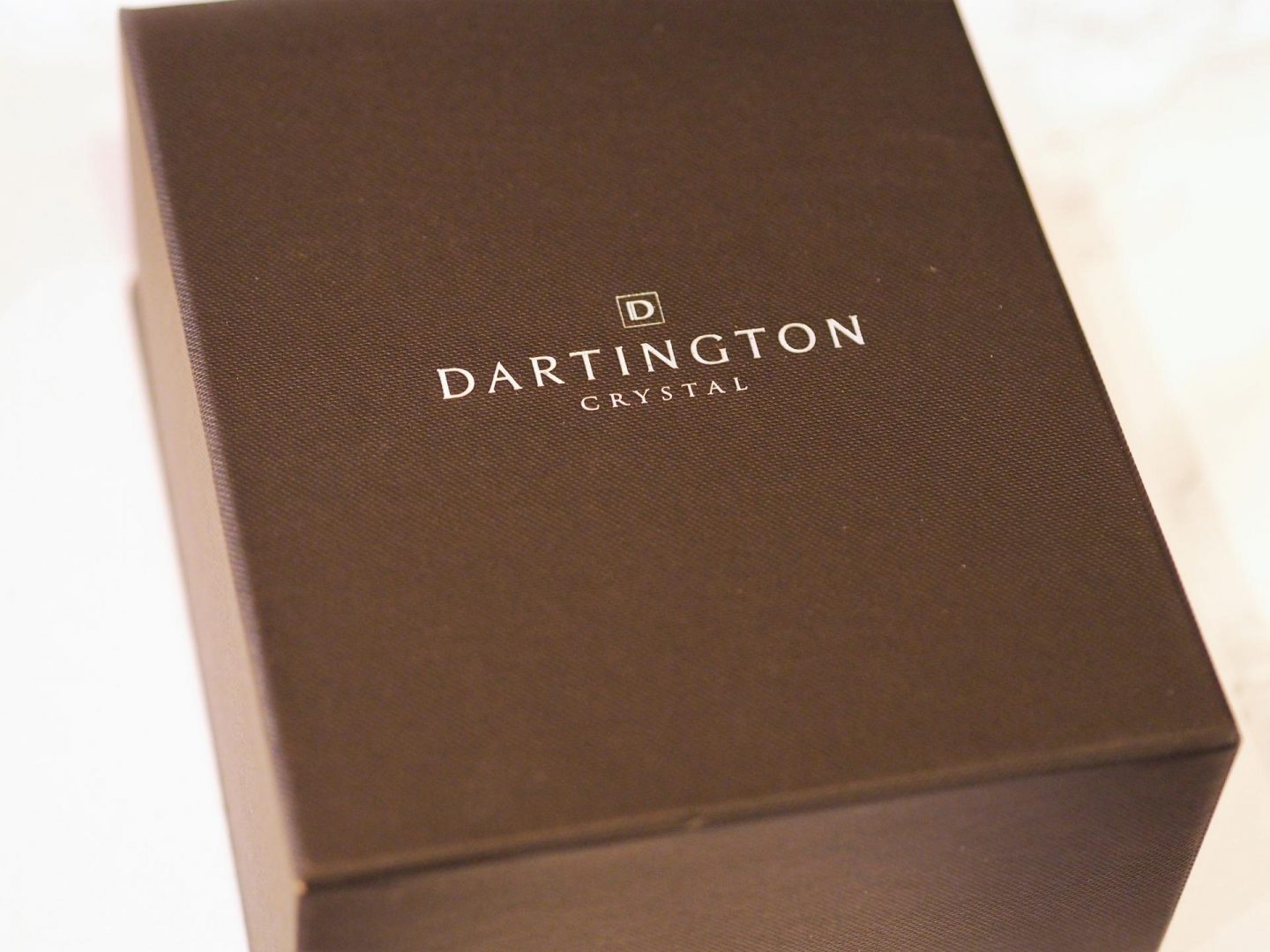 Dartington Small Curve Black Clock and Christmas Gifts for Men