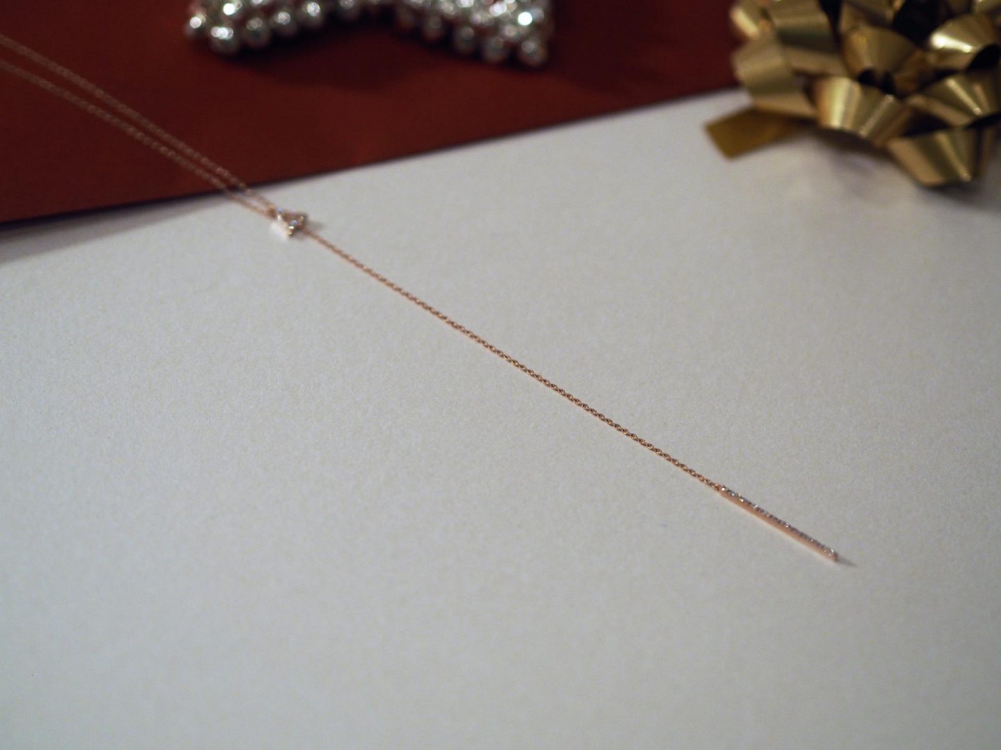 Astrid & Miyu Lariat Triangle Necklace