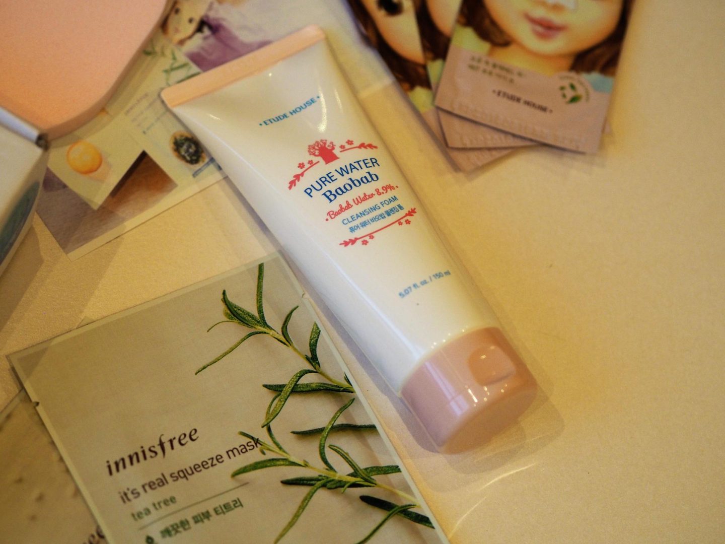 Etude House Pure Water Baobab Cleansing Foam