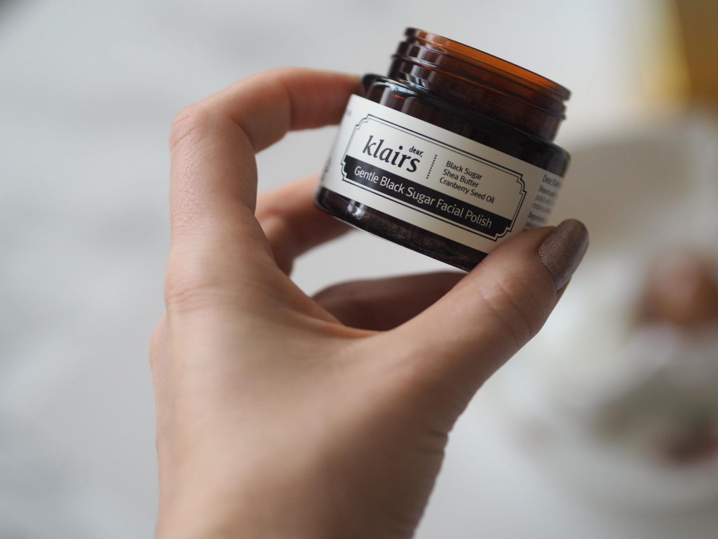 KLAIRS GENTLE BLACK SUGAR FACIAL POLISH and Korean beauty