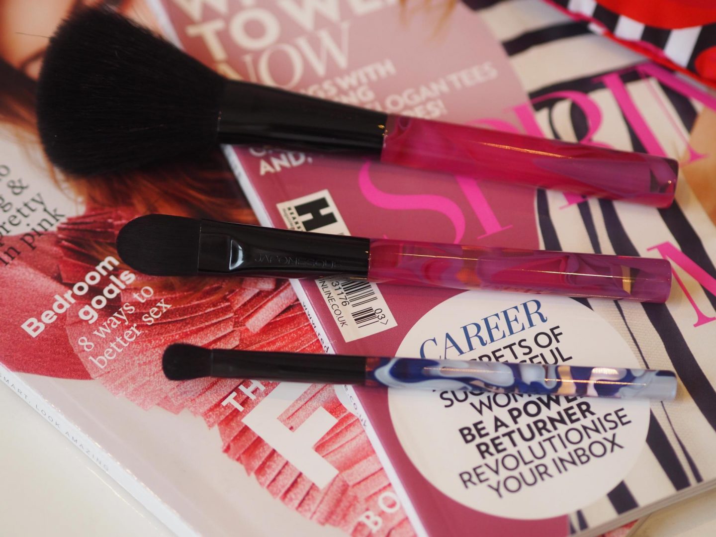 ASOS beauty and make-up haul and Japonesque Color Collection Brushes