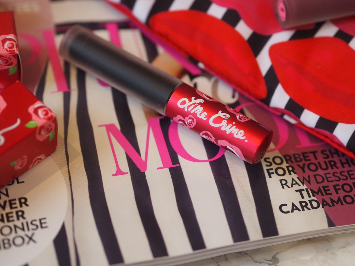 ASOS beauty and make-up haul and Lime Crime Velvetines