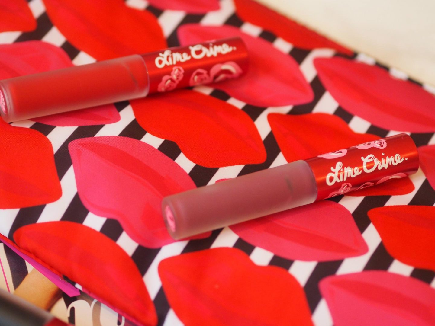 ASOS beauty and make-up haul and Lime Crime Velvetines