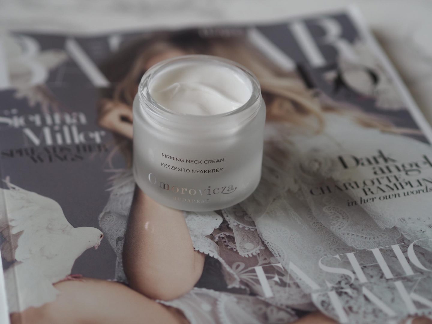 Spring Clean - Product: Omorovicza has just launched a Firming Neck Cream