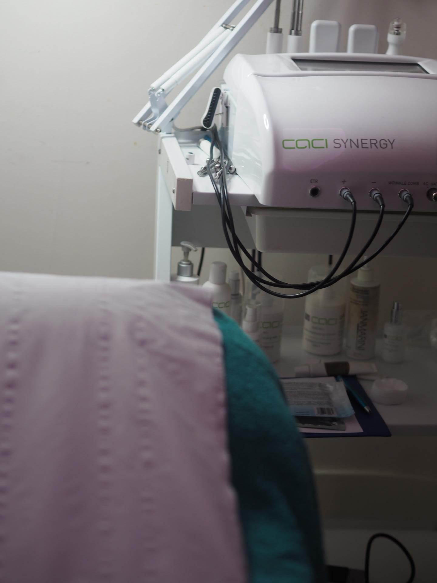 Red Carpet Facial - CACI Synergy Facial Toning Treatment and Red Carpet Facial