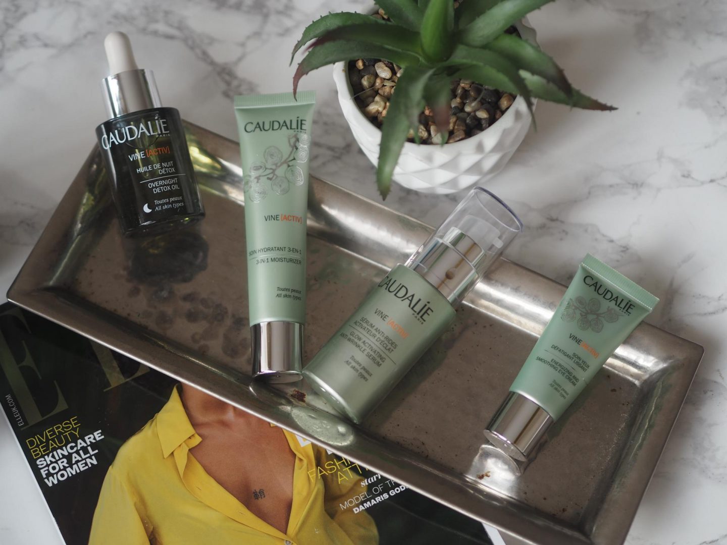 best green beauty products and Caudalie VineActiv range
