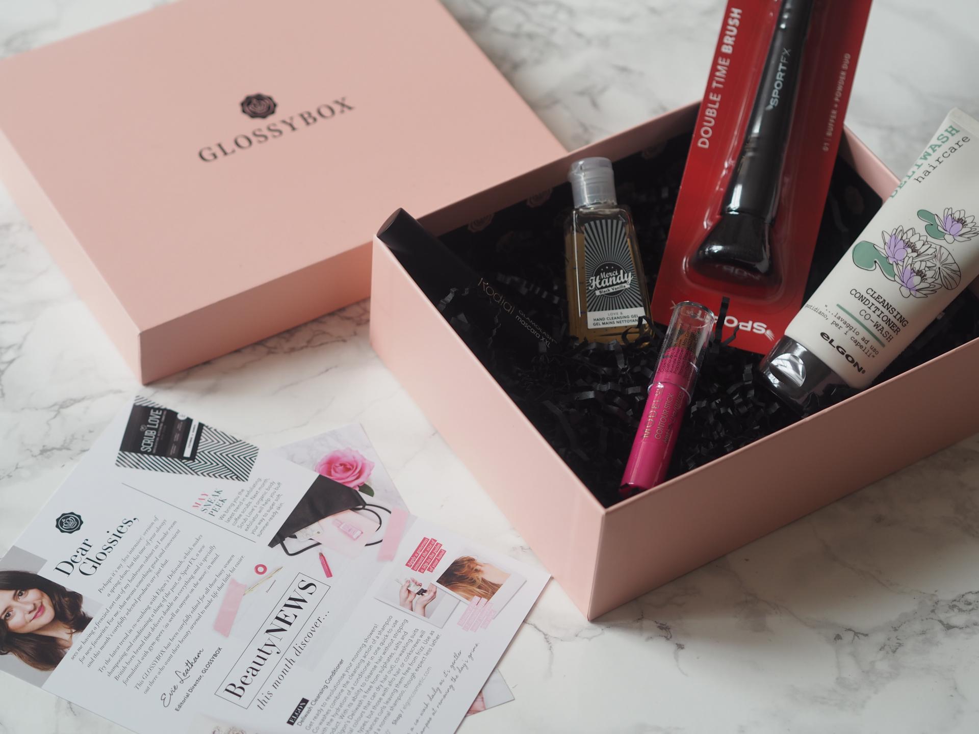 Glossybox Girl on The Go Beauty Box Unboxing