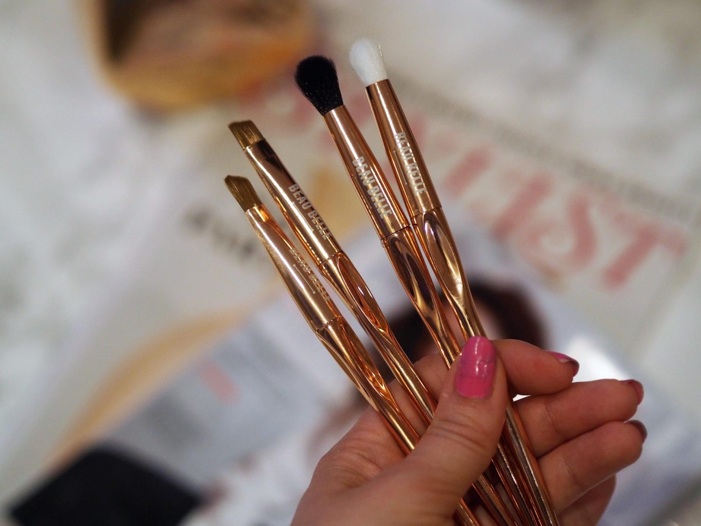 Beau Belle Professional Brush Set  and make-up brushes