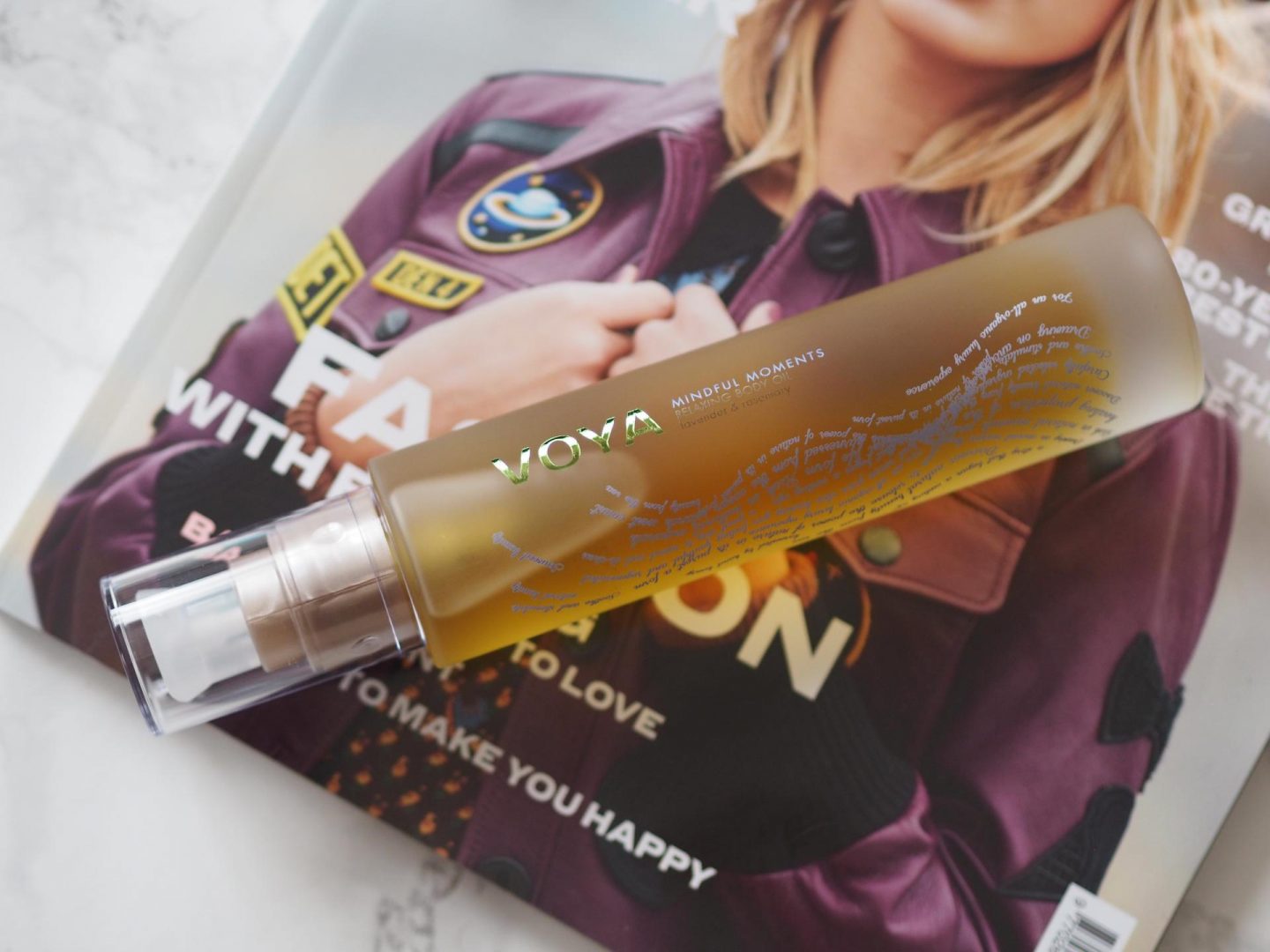 Mindful Beauty - Product Voya Mindful Relaxing Body Oil