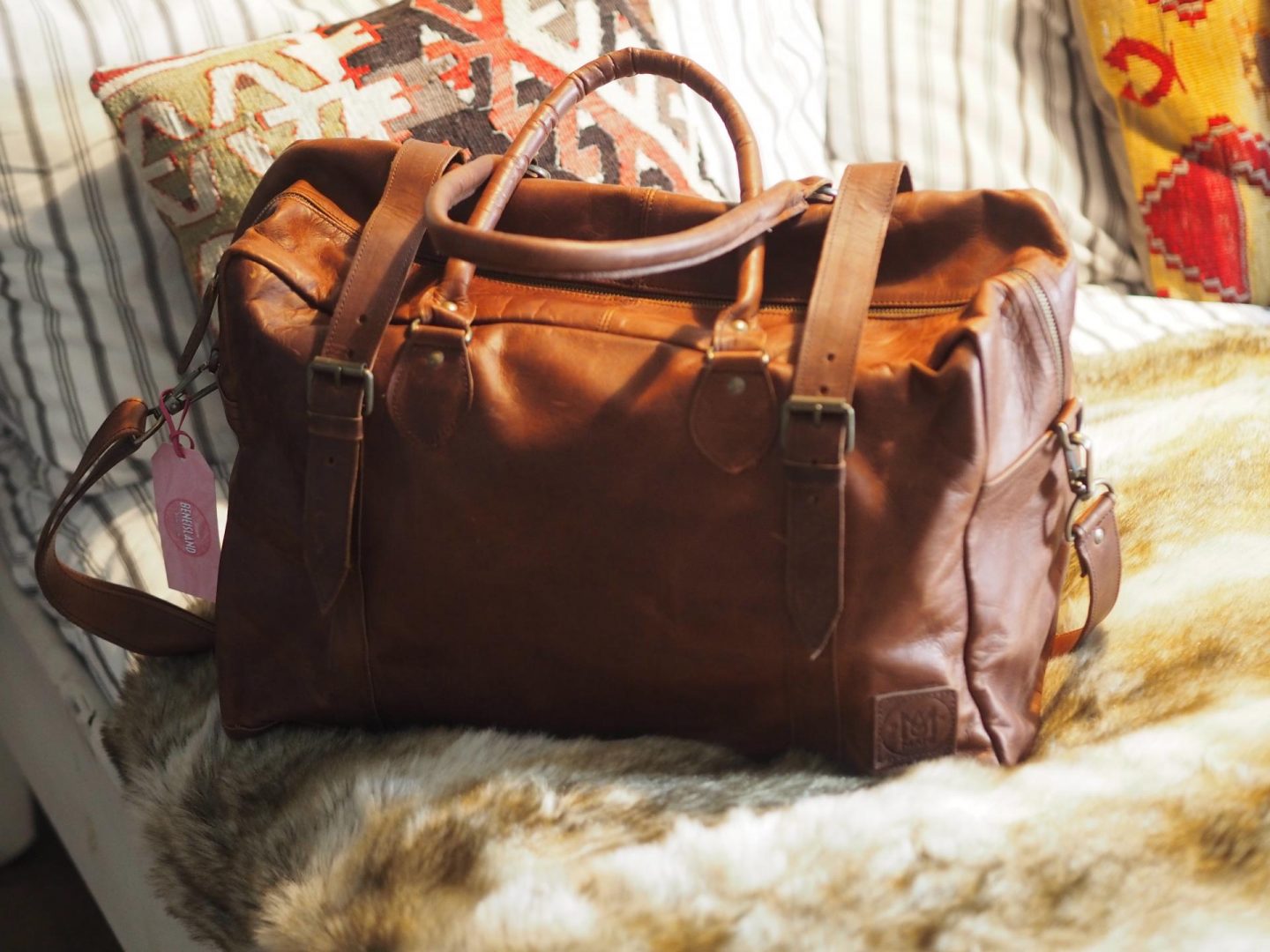 Mahi Leather Holdall