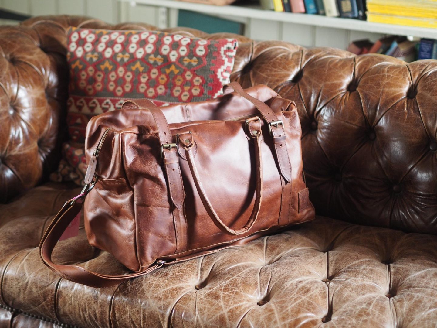 Mahi Leather Holdall from Not On The High Street