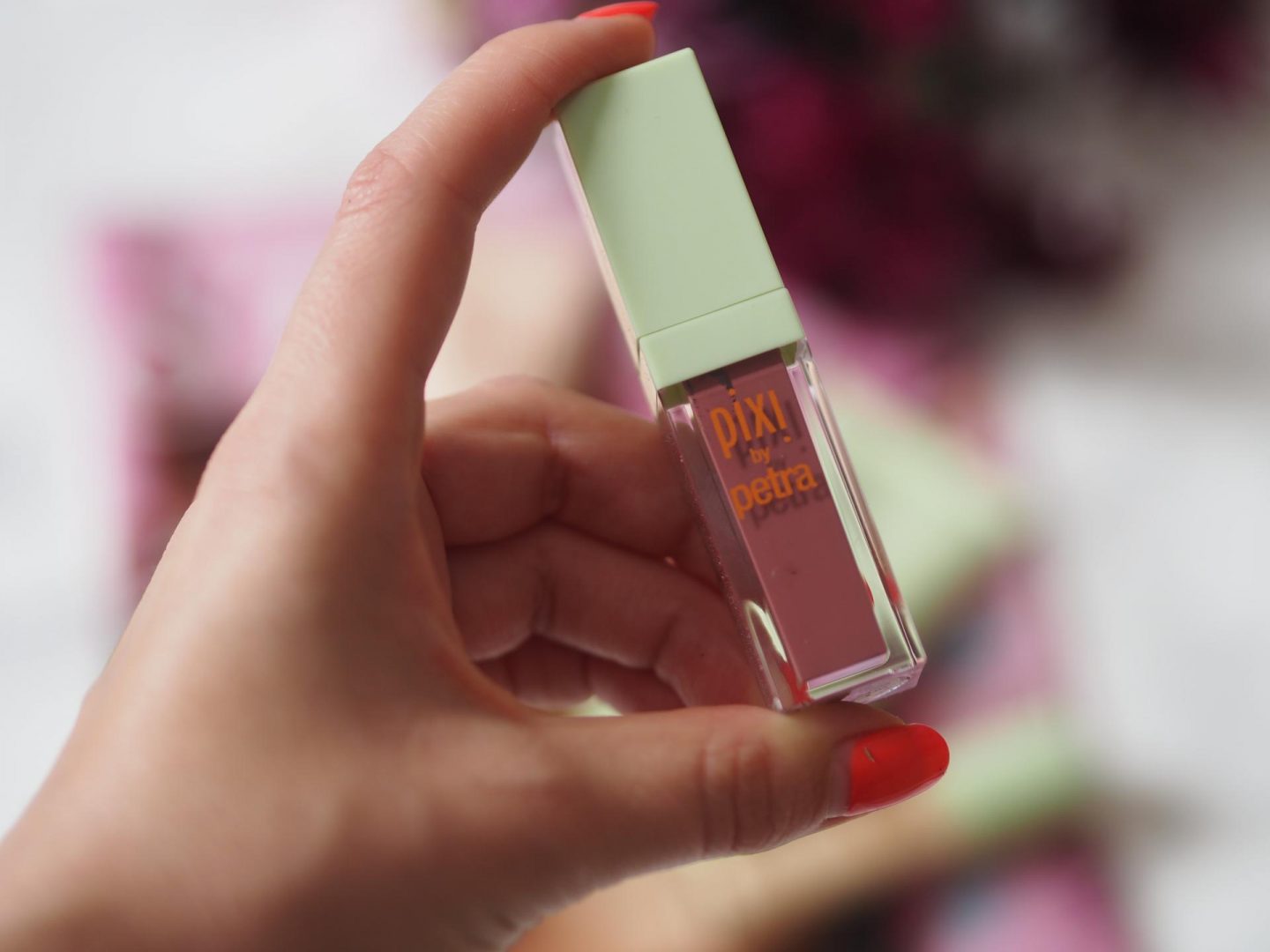 Beauty Haul - Product: Pixi MatteLast Liquid Lip &ndash; Evening Rose