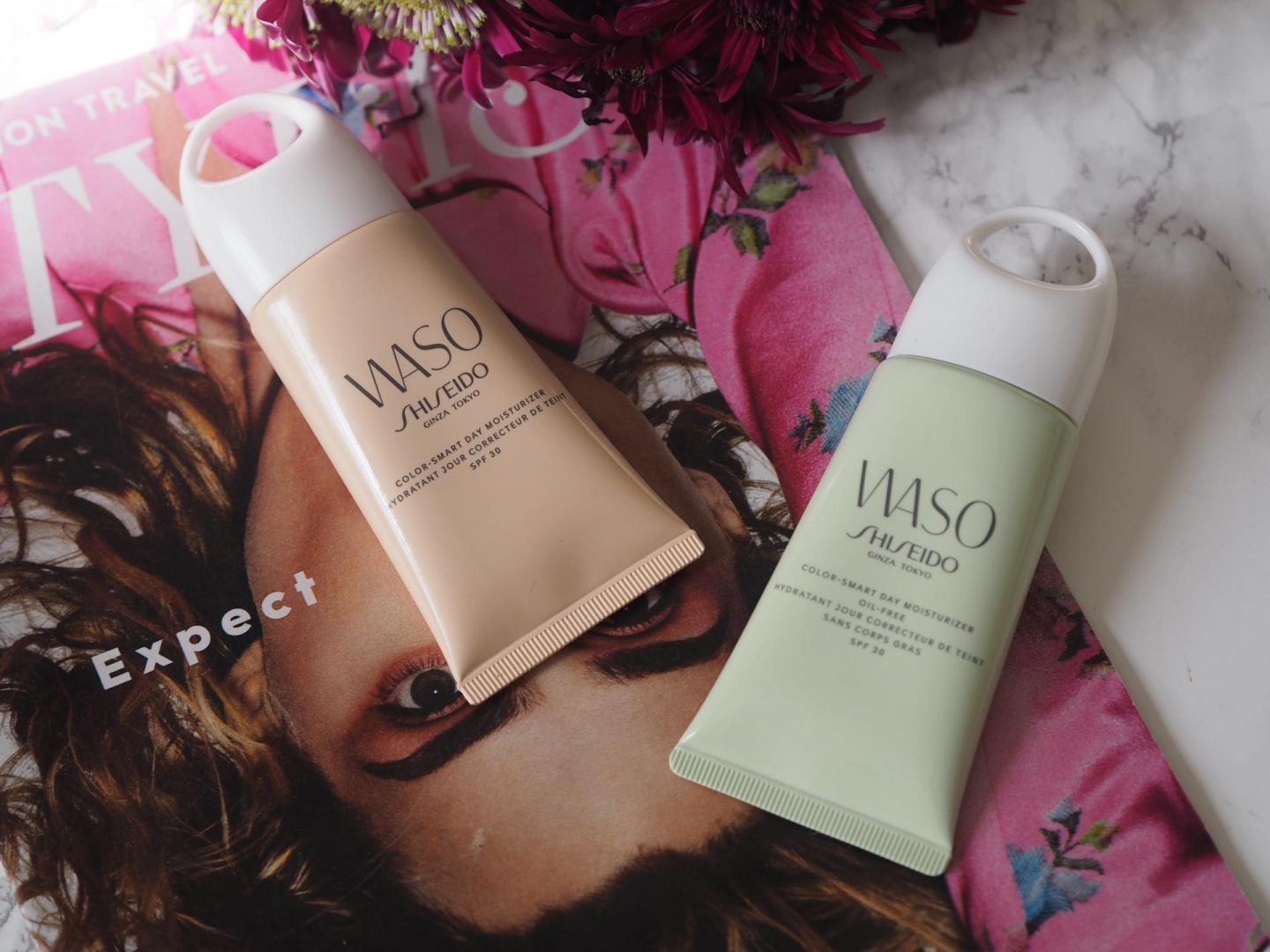 Japanese Beauty - Product: Shiseido WasoColor-Smart Day Moisturiser SPF 30 – Loquat Leaf