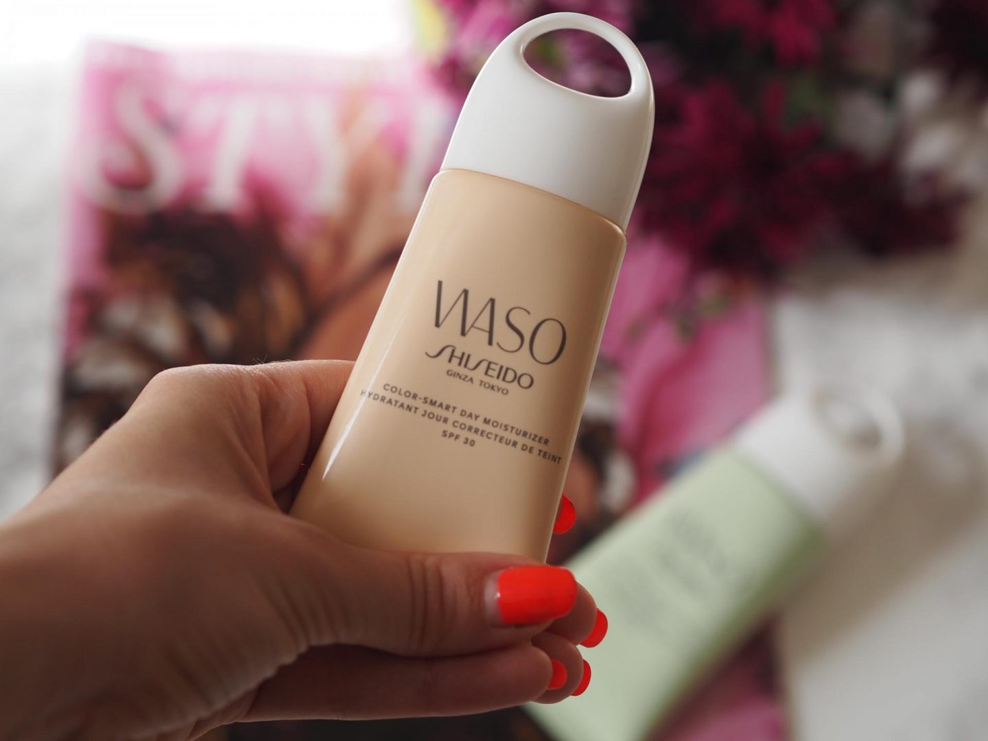 Japanese Beauty - Product: Shiseido WasoColor-Smart Day Moisturiser SPF 30 – Carrot