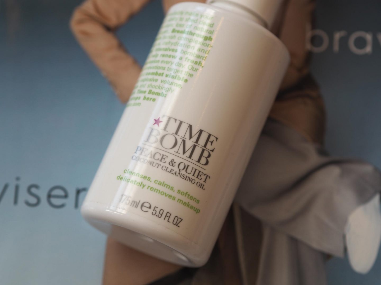 Skincare Heroes - Product: Time Bomb Peace & Quiet Coconut Cleansing Oil