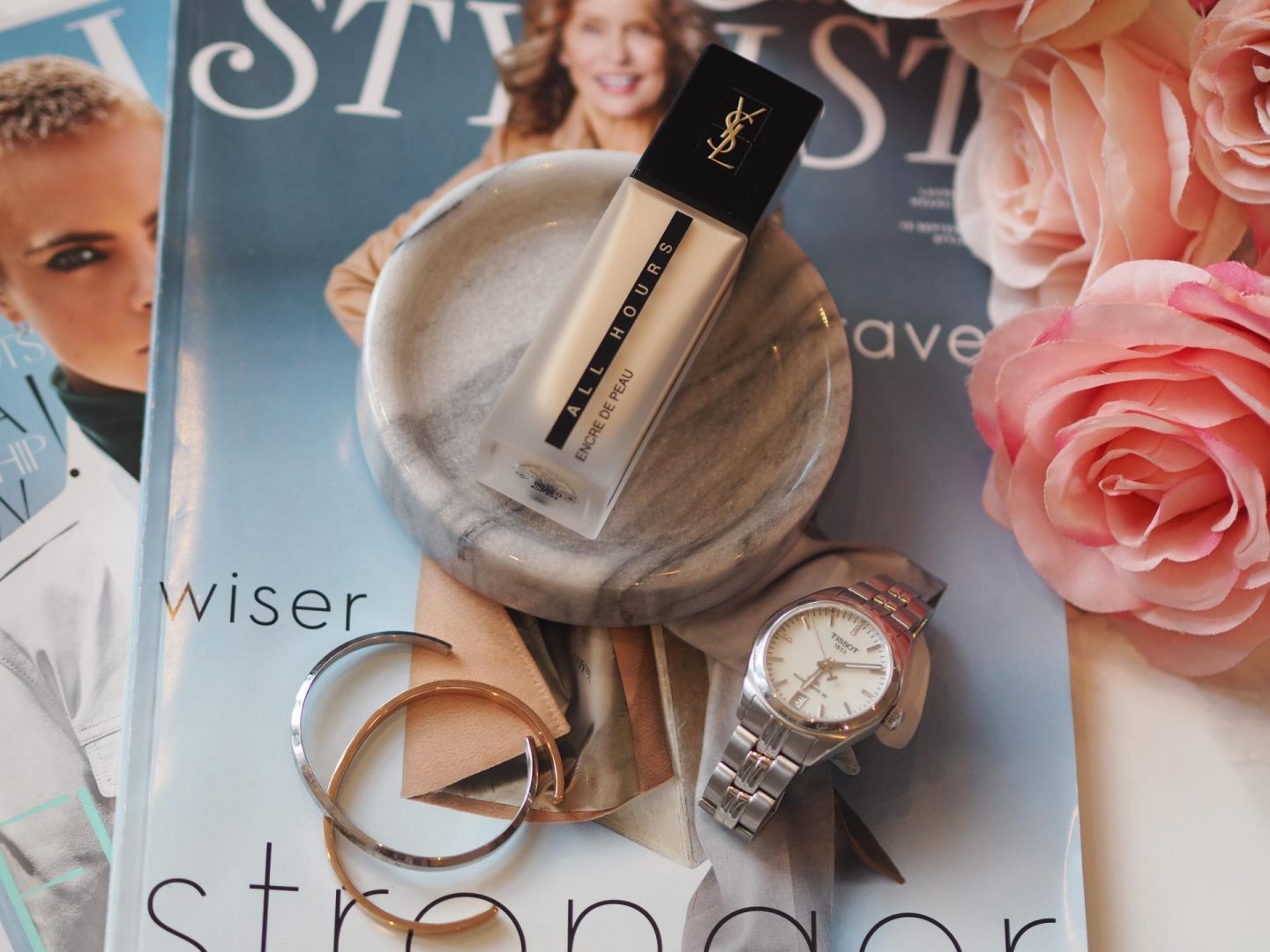 Catwalk Beauty Trends - Product: YSL All Hours Foundation (my shade - Warm Ivory)