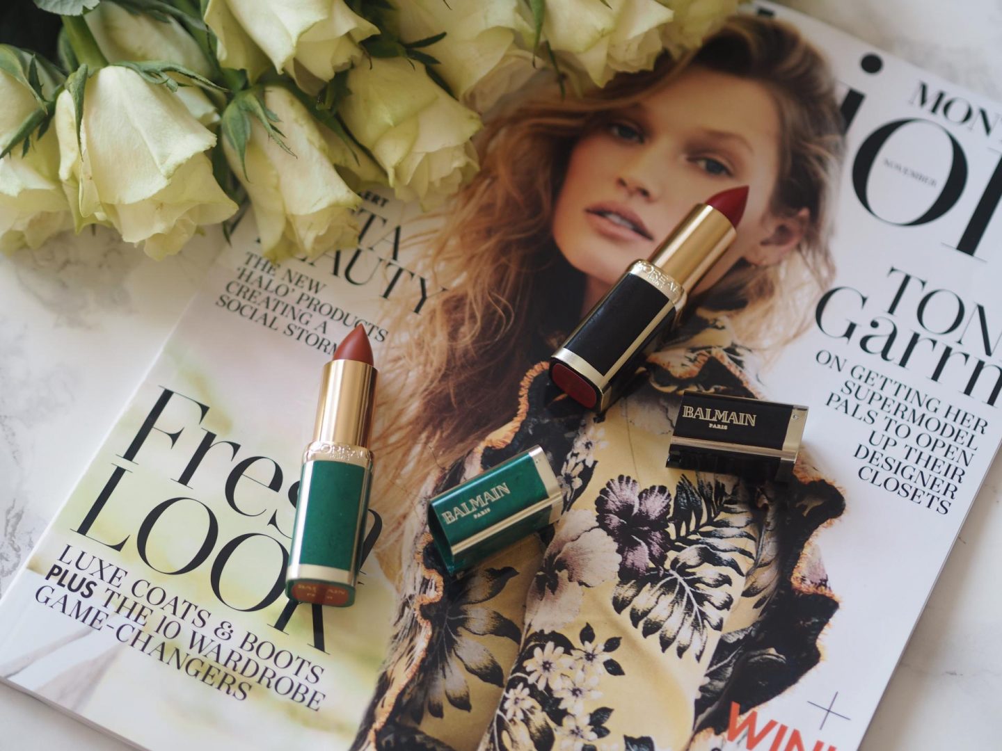 Winter Skincare - Product: L&rsquo;Oreal x Balmain Lipsticks &ndash; Domination and Fever