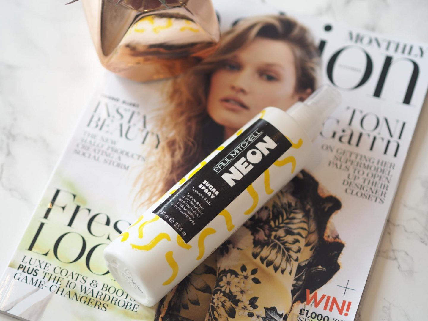 October Lookfantastic Beauty Haul - Product: Paul Mitchell Neon Sugar Spray Texture Spray