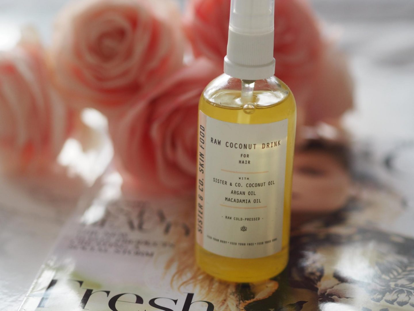 Sister & Co Skin Food Raw Coconut Drink for Hair