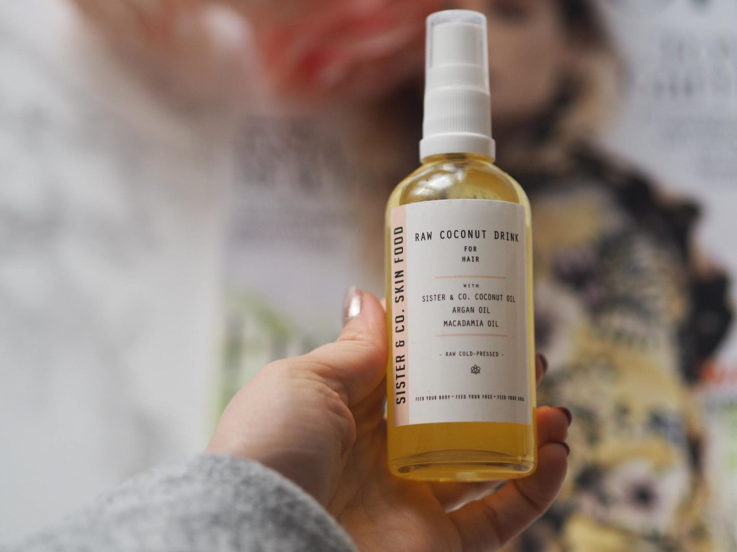 Sister & Co Skin Food Raw Coconut Drink for Hair