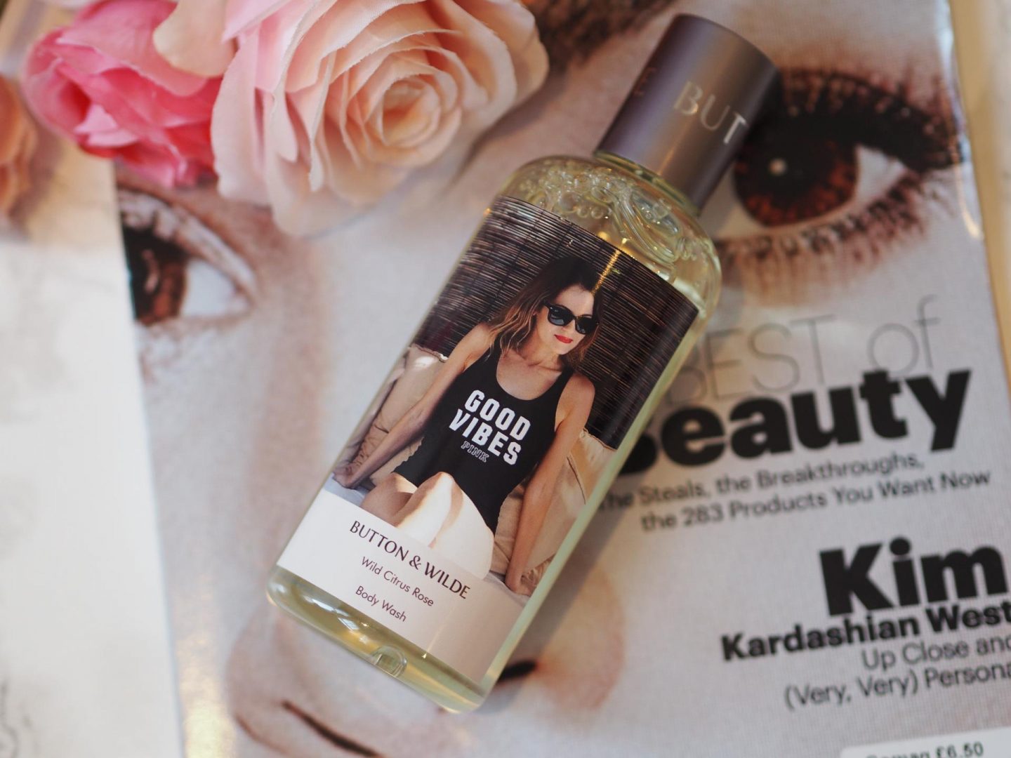 Button & Wilde Wild Citrus Rose Body Wash