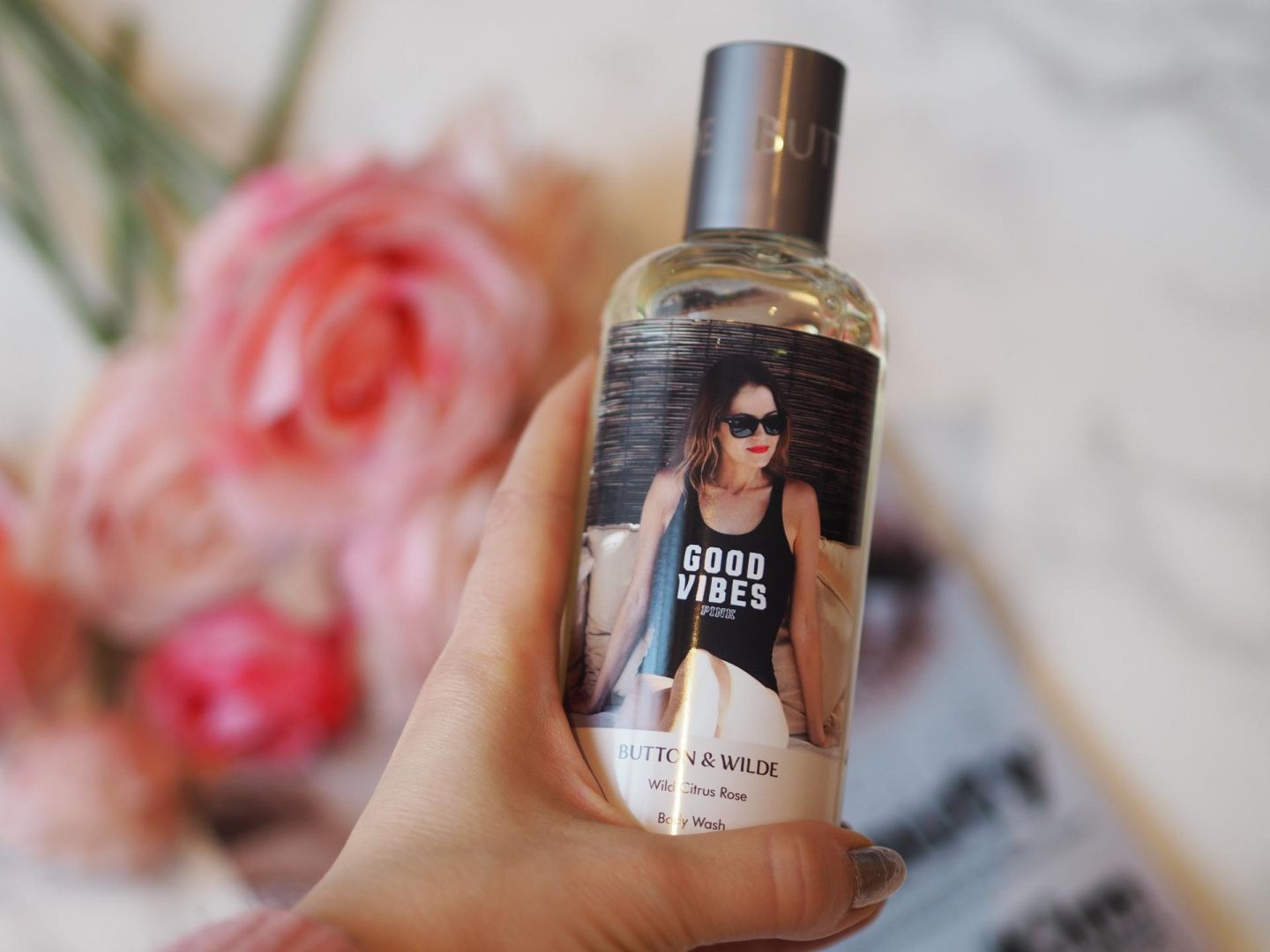 Button & Wilde Wild Citrus Rose Body Wash