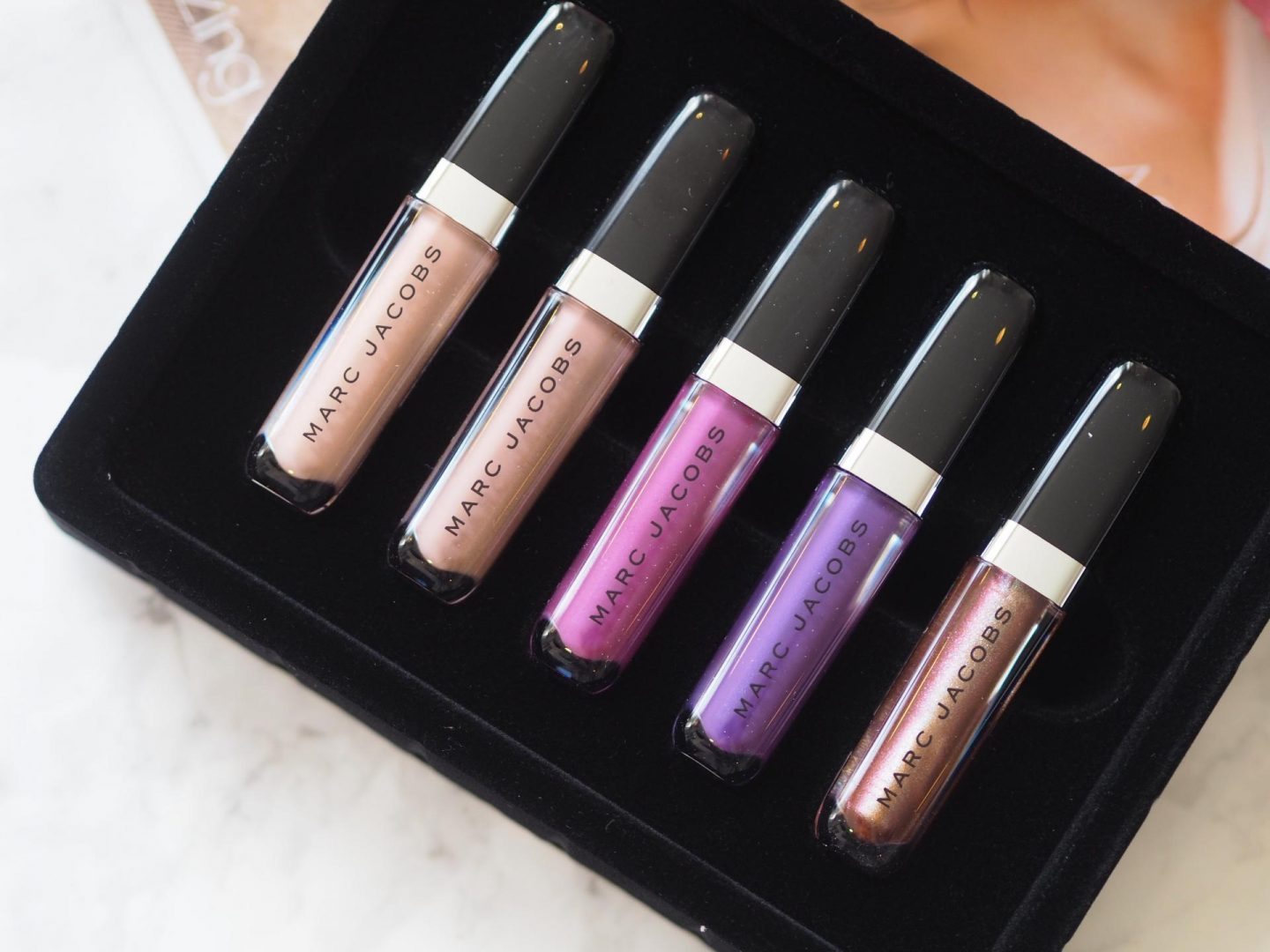 Best Christmas Beauty Sets: Marc Jacobs Snake Charmer Lip Lacquer Set