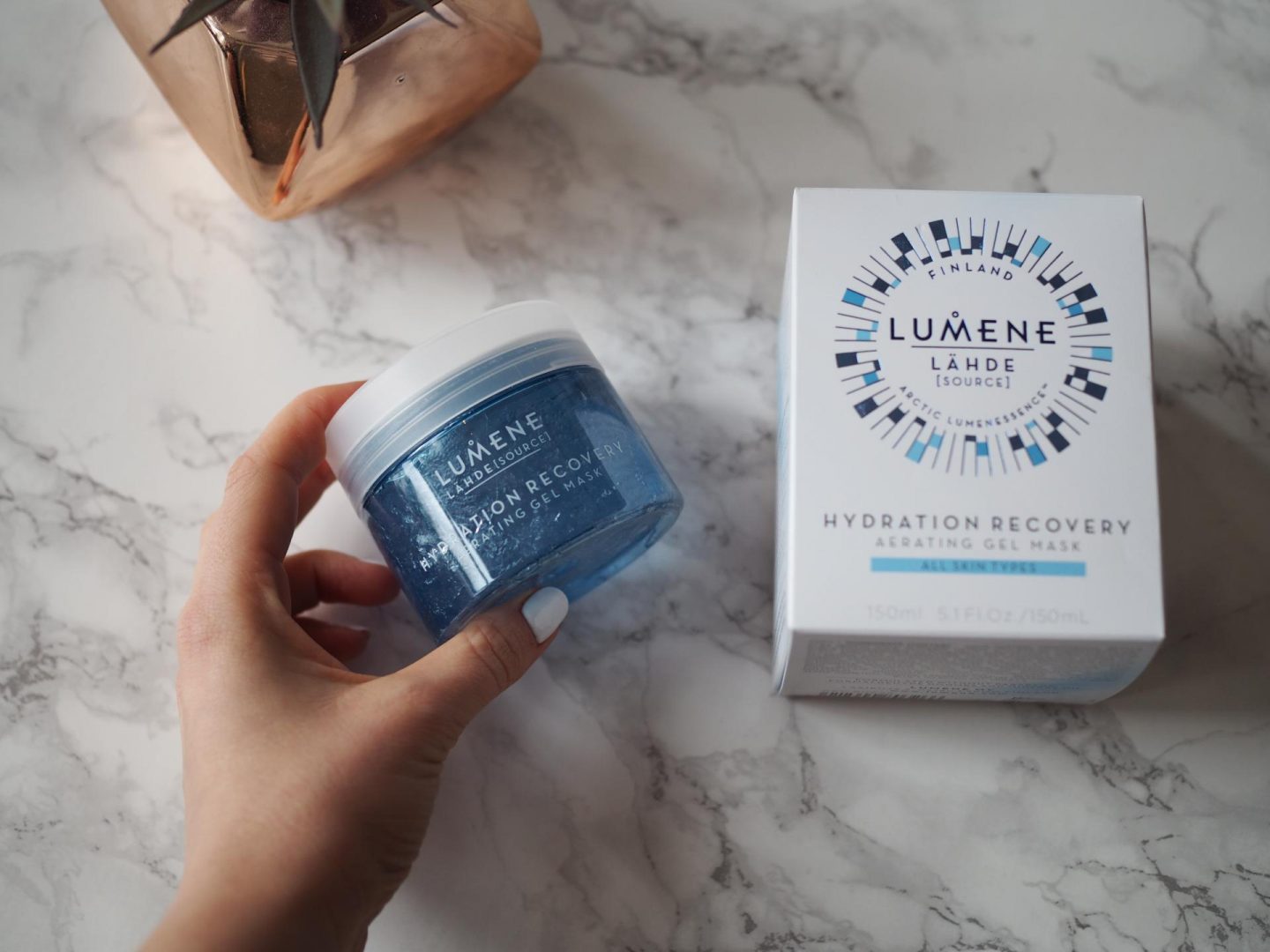 Lumene L&auml;hde Nordic Hydra Hydration Recovery Aerating Gel Mask