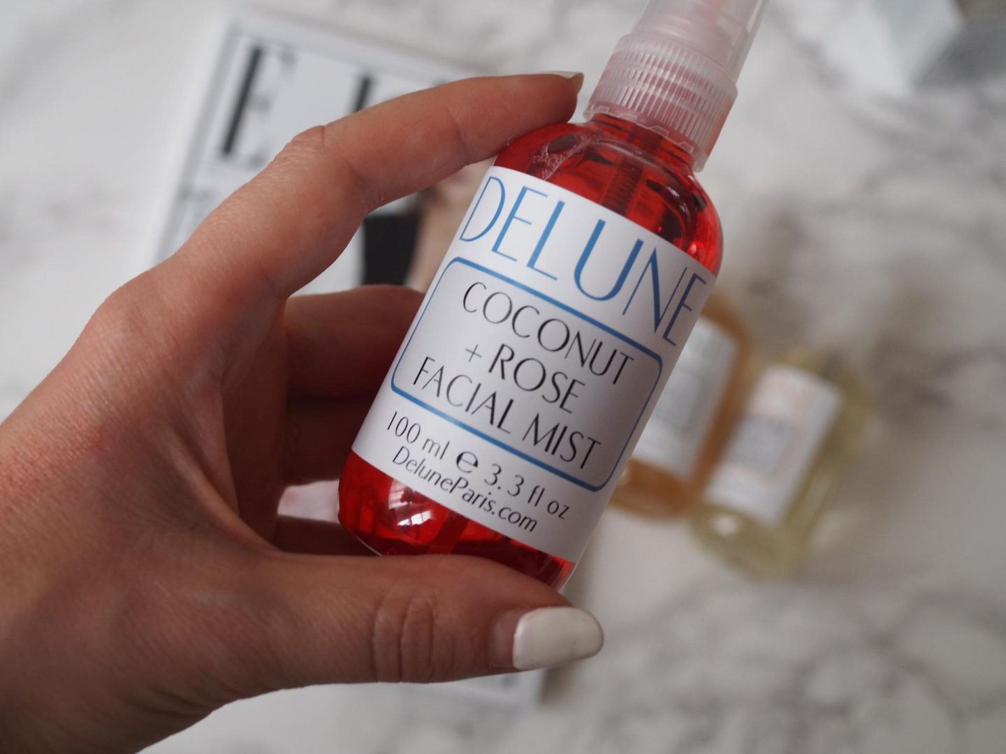 Delune Facial Mist&nbsp;(Coconut + Rose, Bitter Neroli + Orange and Jasmine + Green Tea)