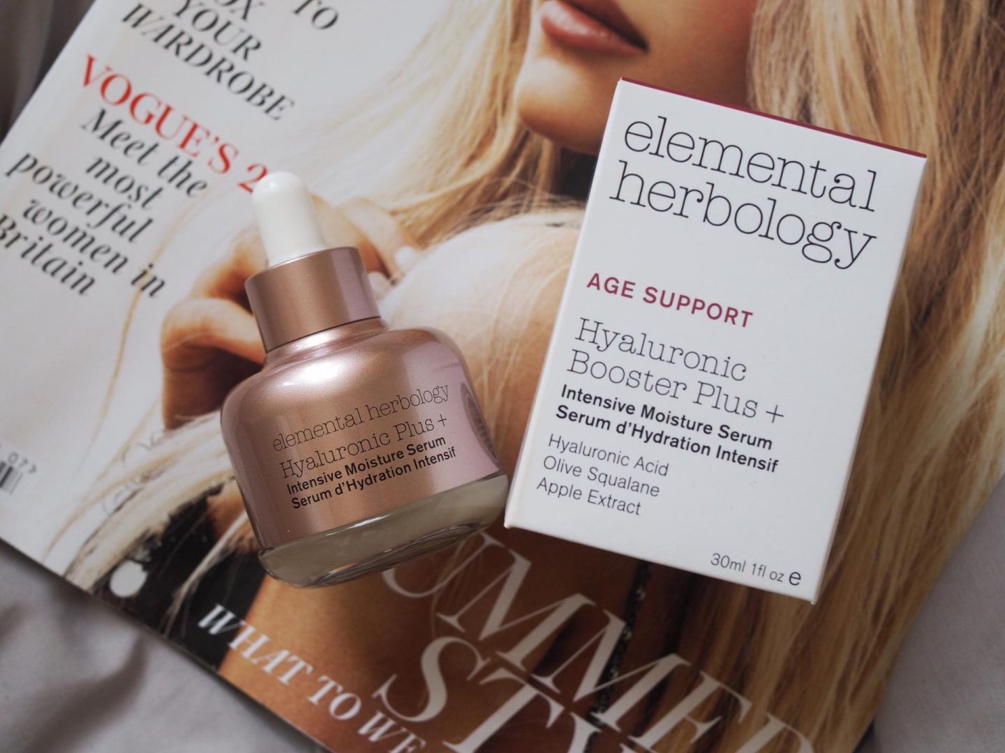 Elemental Herbology Age Support Hyaluronic Booster Plus +