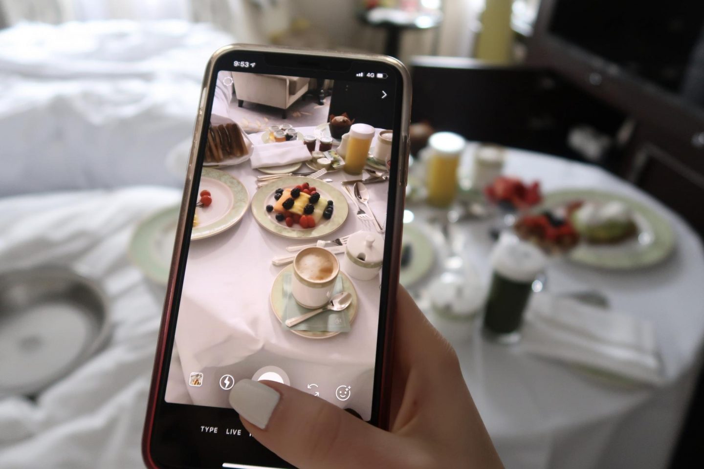 Grosvenor House London room service