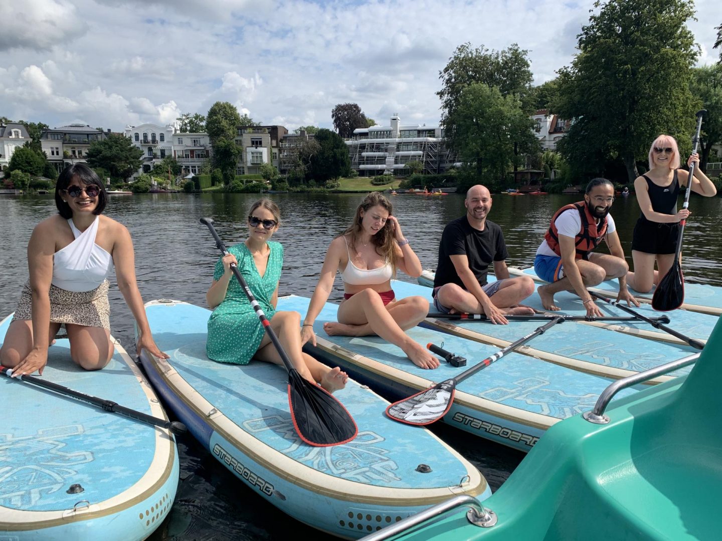 paddle boarding Hamburg