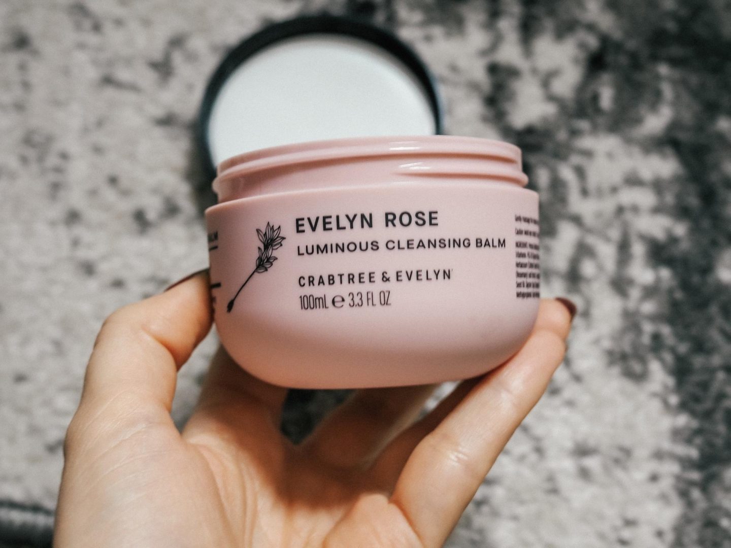 Crabtree & Evelyn Evelyn Rose Luminous Cleansing Balm