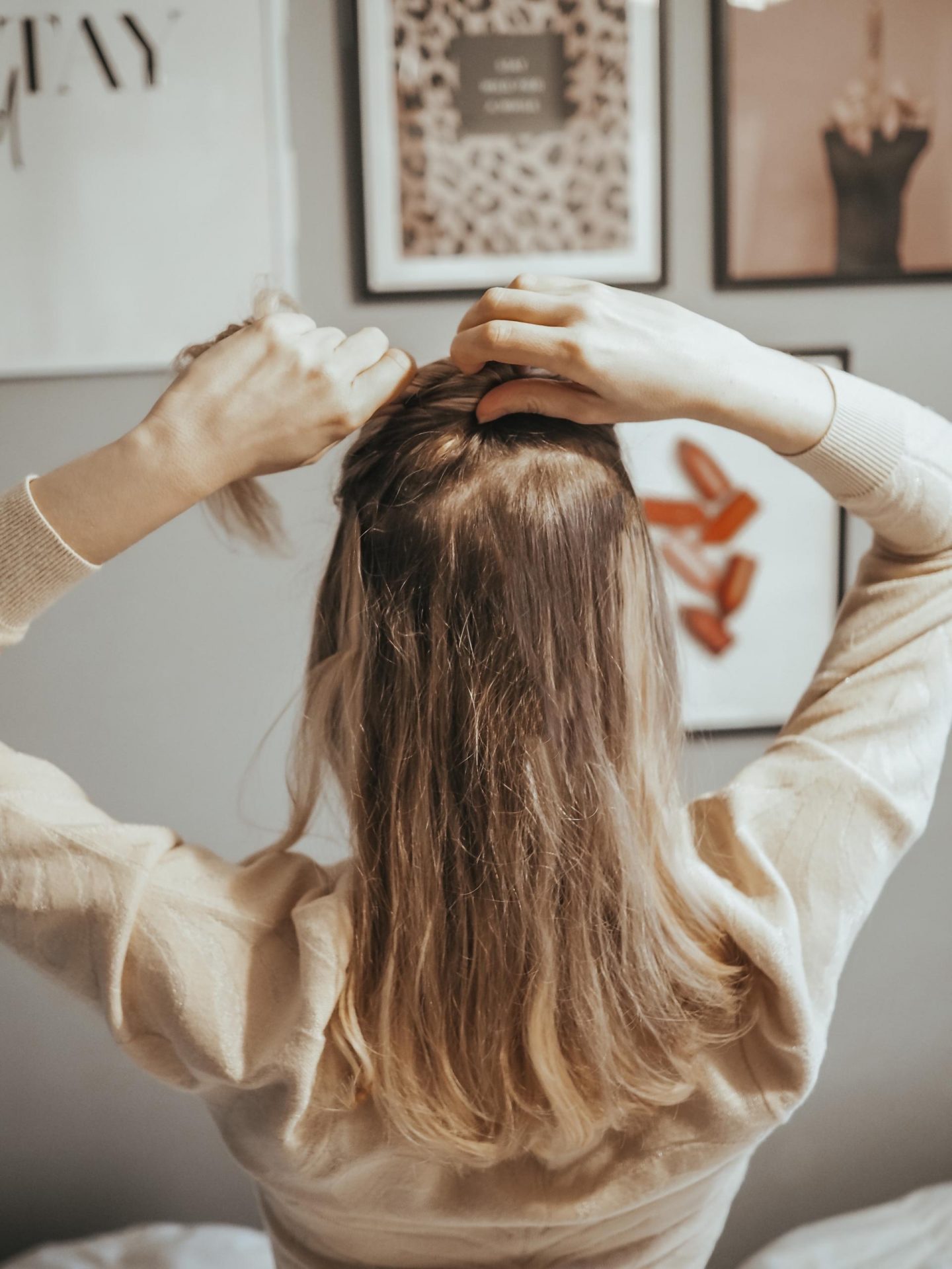 how to put in clip in extensions